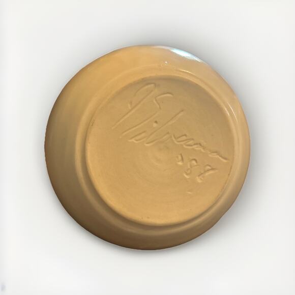 Vintage Studio Art Pottery Calla Lily Sculpture Atomizer Perfume Bottle Signed - Picture 6 of 6